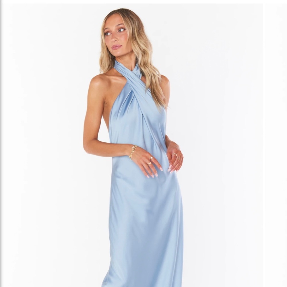 Show Me Your Mumu Jasmine Halter Maxi dress